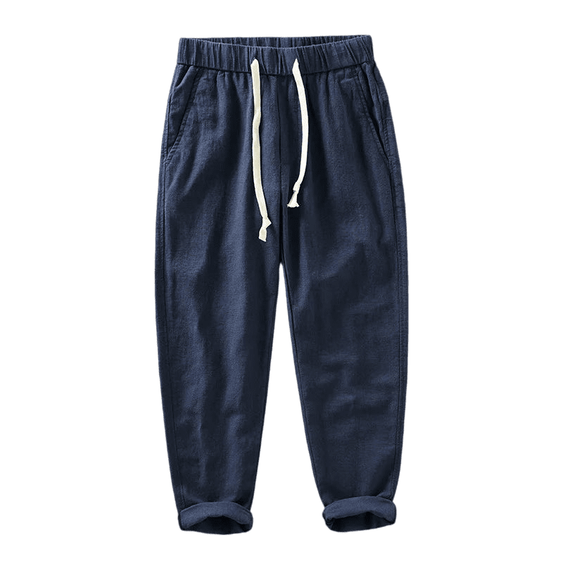 Men's Linen Trousers Rovino Valmont