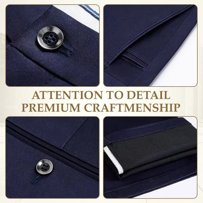 [BUY 1, GET 2] FlexElegance - Men's High Stretch Straight Fit Pants