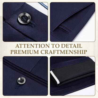 [BUY 1, GET 2] FlexElegance - Men's High Stretch Straight Fit Pants