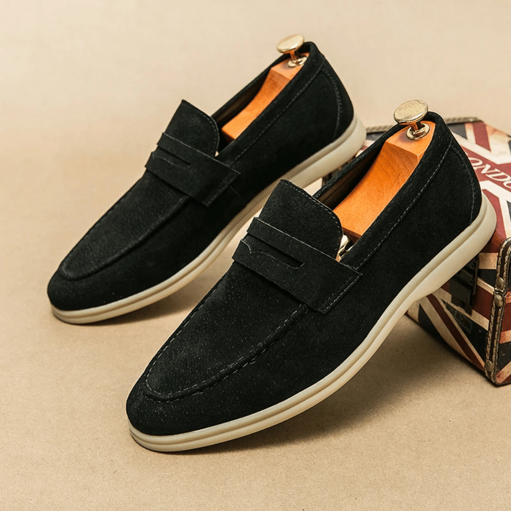 Leather Moccasin Loafer for Men Liverpool Valmont