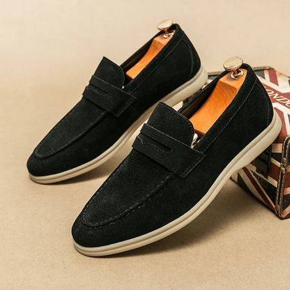 Leather Moccasin Loafer for Men Liverpool Valmont