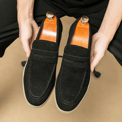 Leather Moccasin Loafer for Men Liverpool Valmont