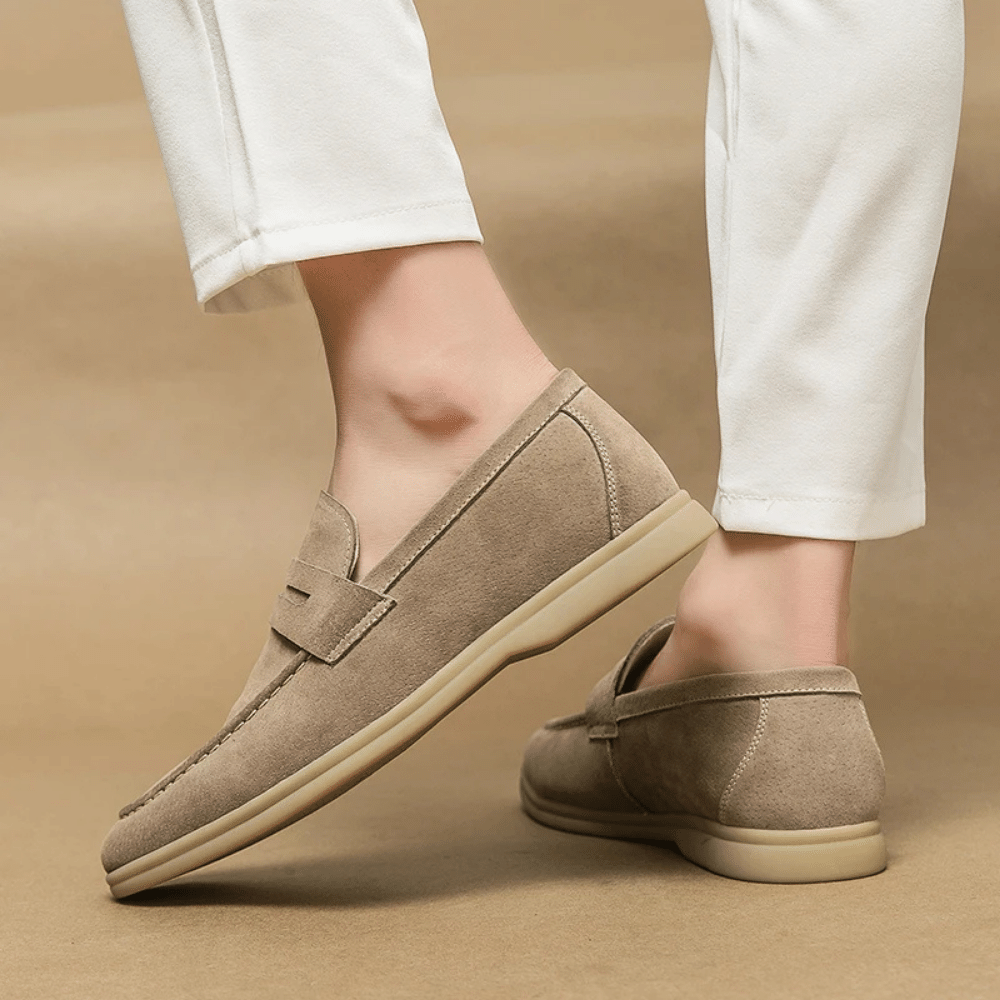 Leather Moccasin Loafer for Men Liverpool Valmont