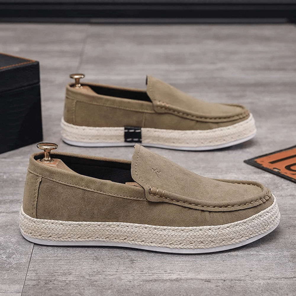 Leather Moccasins for Men Nantes Valmont