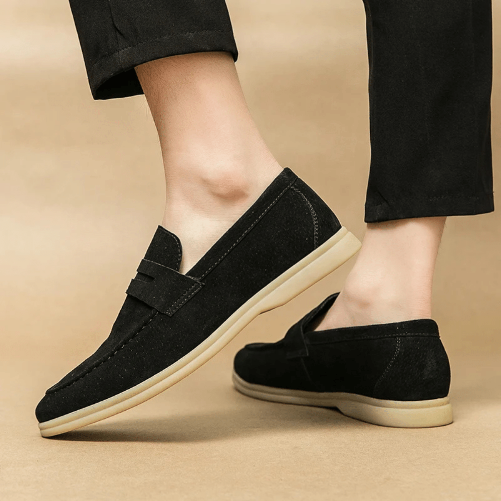 Leather Moccasin Loafer for Men Liverpool Valmont