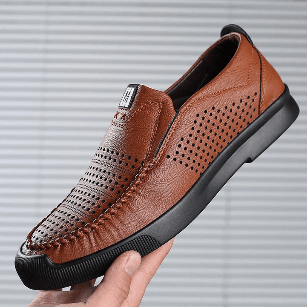 Men's Leather Moccasins Milan Valmont