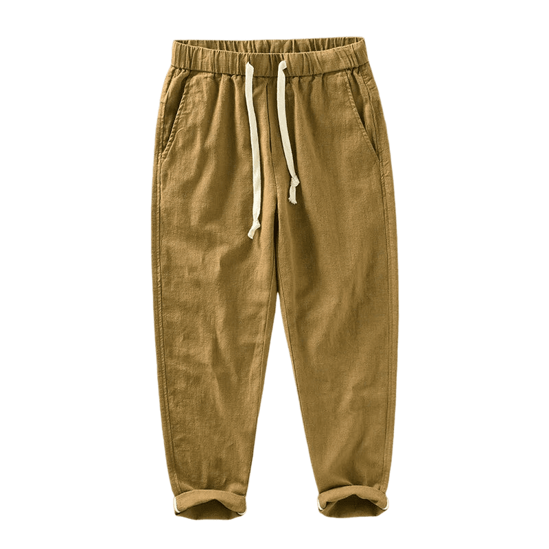 Men's Linen Trousers Rovino Valmont