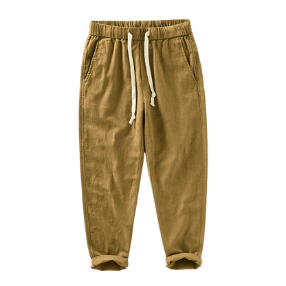 Men's Linen Trousers Rovino Valmont