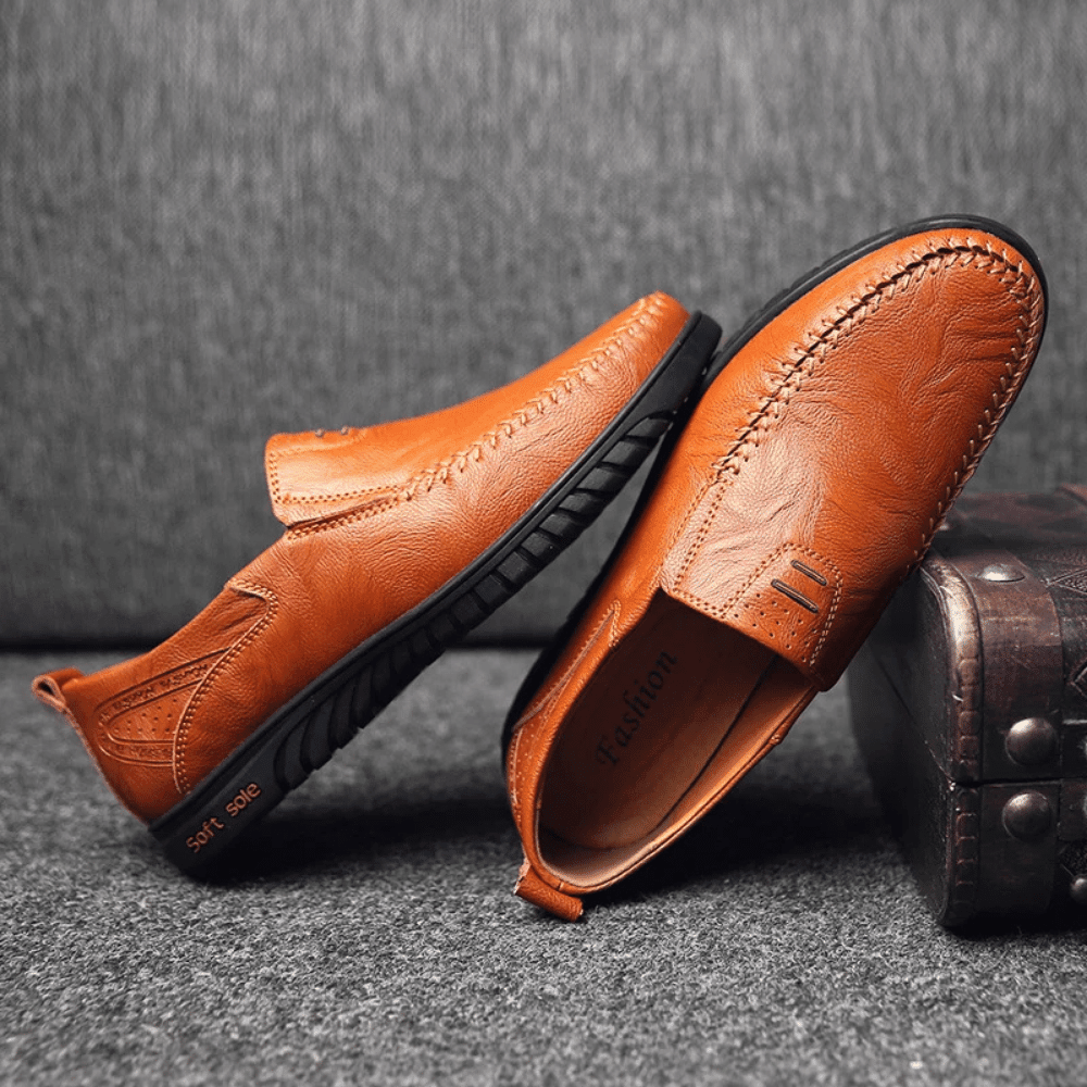 Men's Leather Moccasin Pisa Valmont