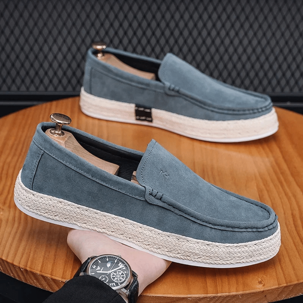 Leather Moccasins for Men Nantes Valmont