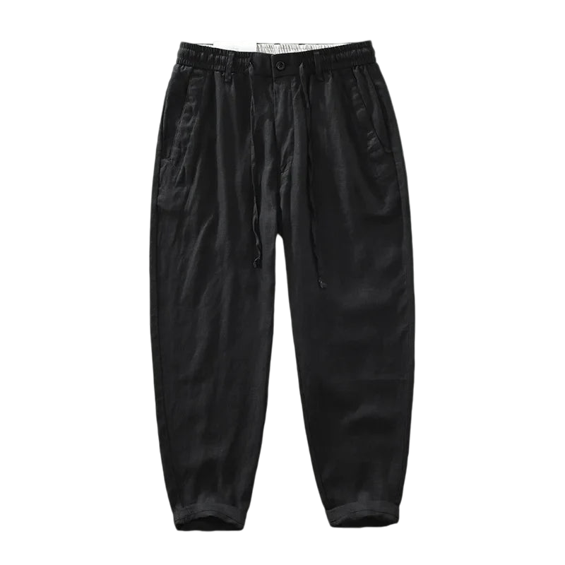 Men's Linen Trousers Elegio Valmont