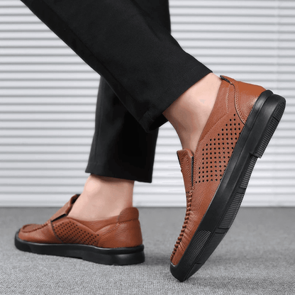 Men's Leather Moccasins Milan Valmont