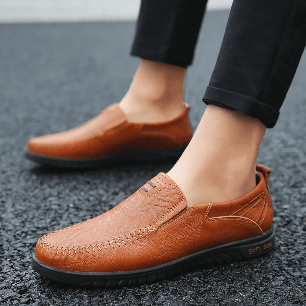 Men's Leather Moccasin Pisa Valmont