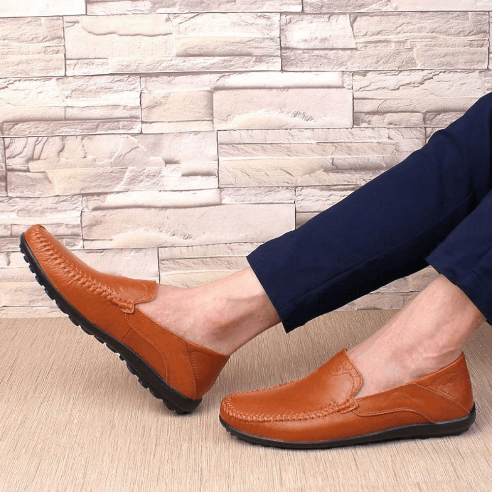 Men's Leather Moccasins Florença Valmont