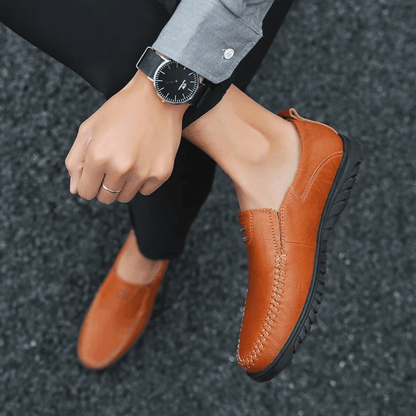 Men's Leather Moccasin Pisa Valmont