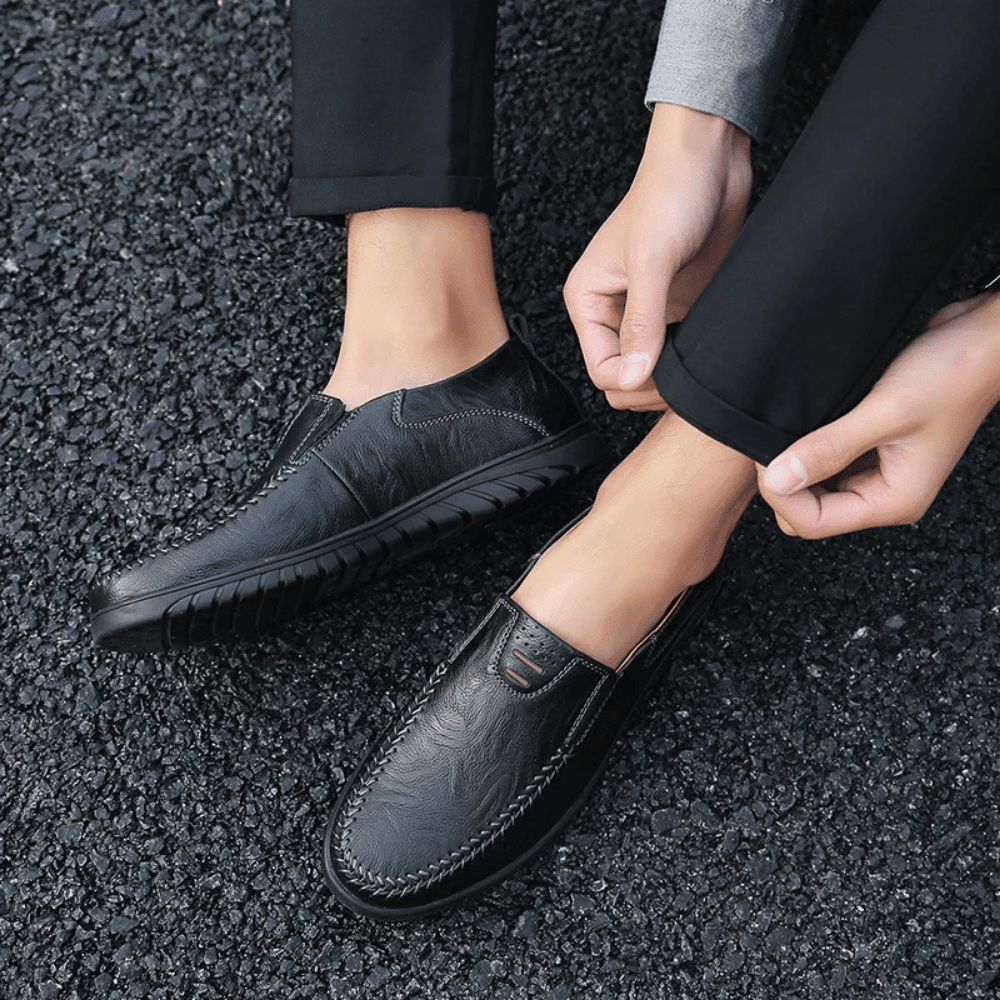 Men's Leather Moccasin Pisa Valmont