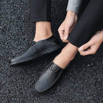 Men's Leather Moccasin Pisa Valmont