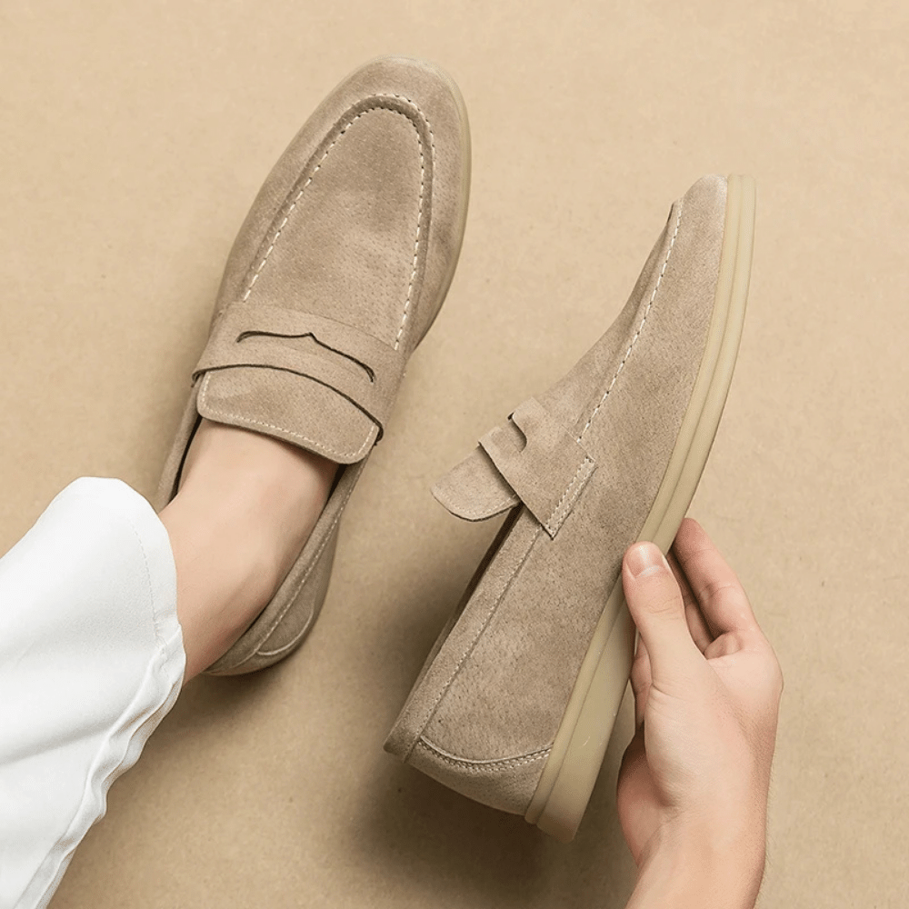 Leather Moccasin Loafer for Men Liverpool Valmont