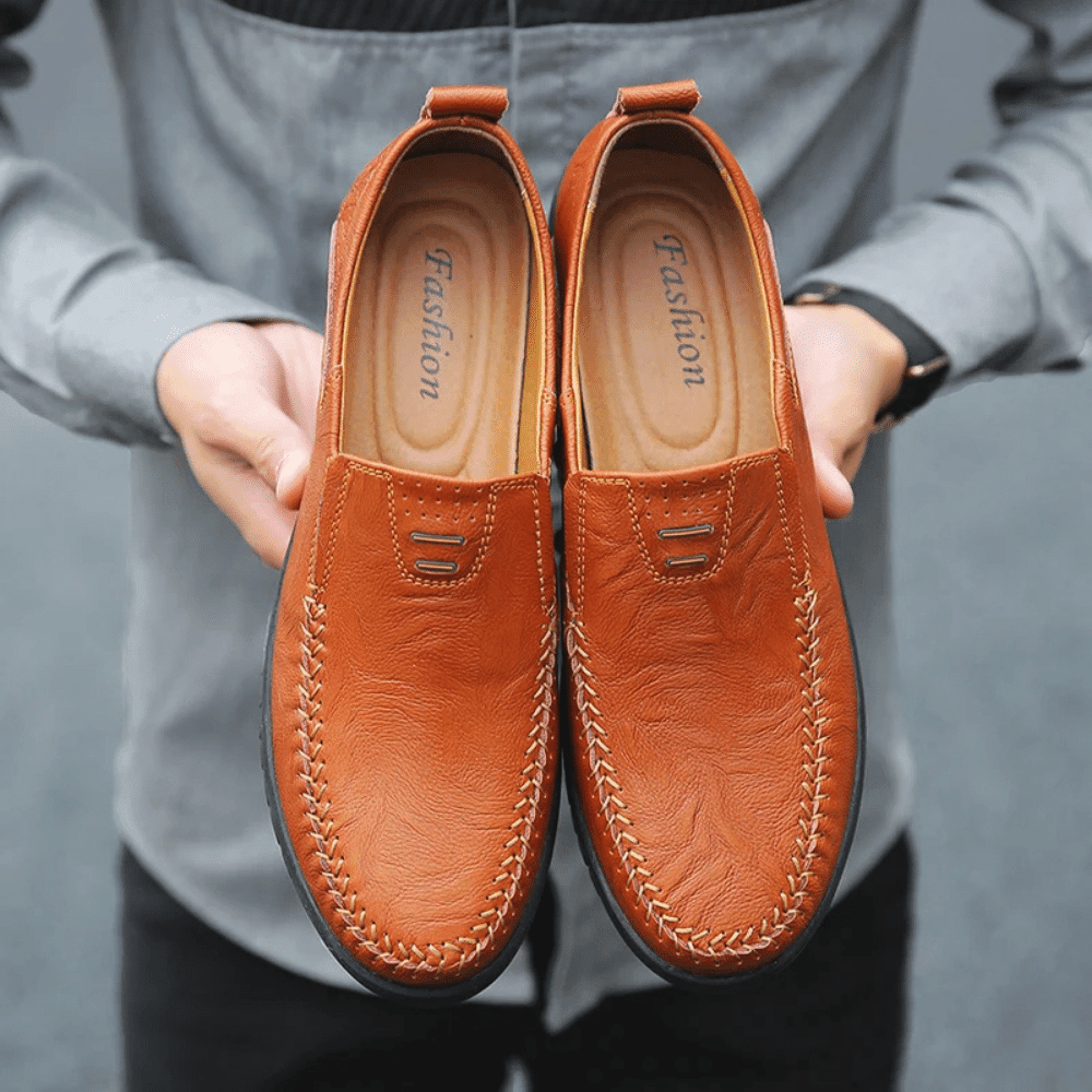 Men's Leather Moccasin Pisa Valmont