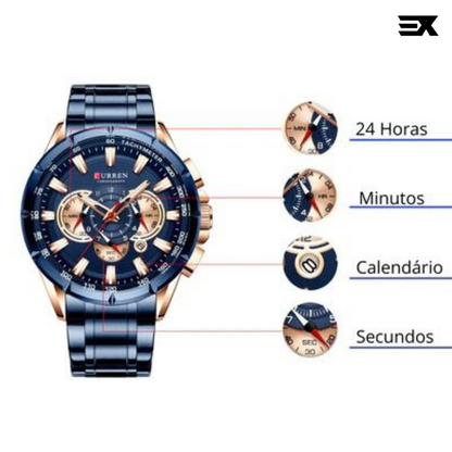 Stainless Steel Watch Valmont