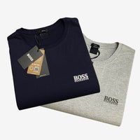 Navy + Grey